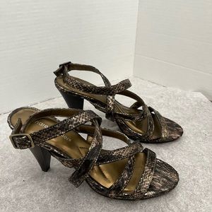 Andrew Geller Strappy Heels Women’s Size 8.5